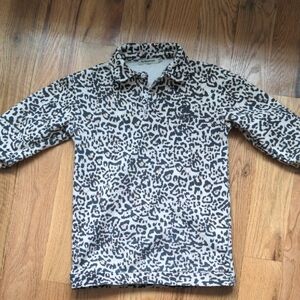 Leopard Print Long Sleeve Shirt